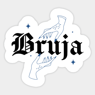 Bruja Vintage Chingona - WITCH bruja Sticker